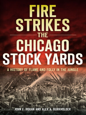 cover image of A Fire Strikes the Chicago Stock Yards